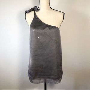 The limited one shoulder top. Small